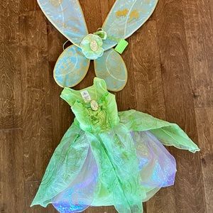 Disney Tinkerbell Dress with wings!